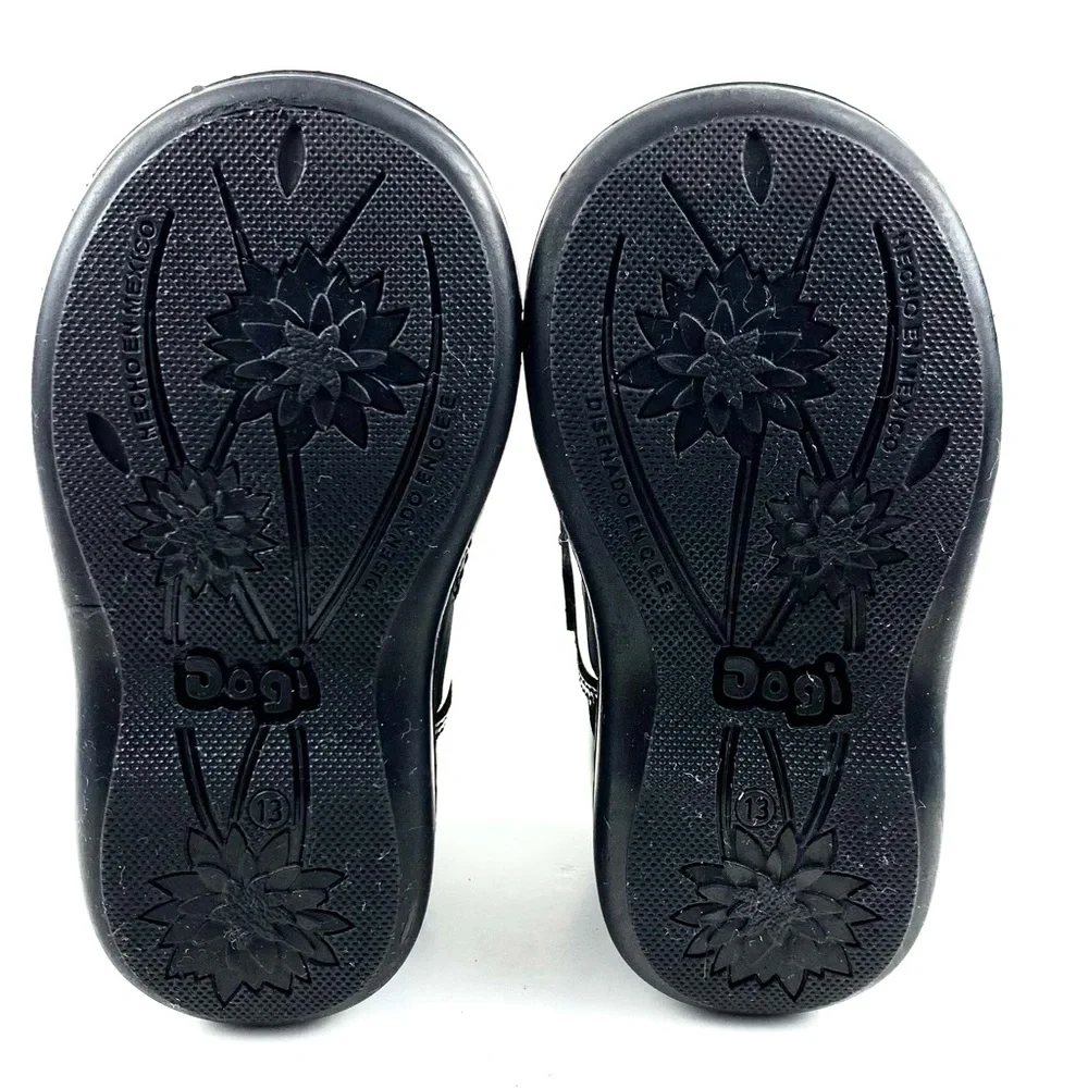 Dogi Infant Black Patent Leather Mary Jane Size 6